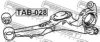 FEBEST TAB-028 Control Arm-/Trailing Arm Bush